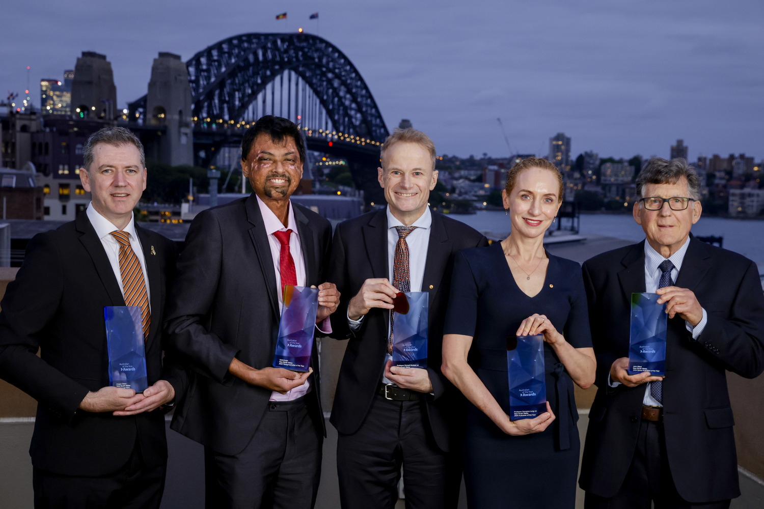 Photo of the NSW recipients