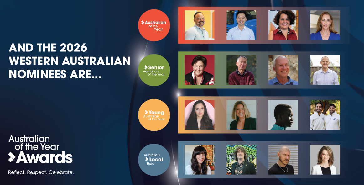 2026 AUSTRALIAN OF THE YEAR AWARDS NOMINEES FOR WA ANNOUNCED